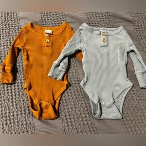 Bundle of Two Little One Shop Ribbed Sleepies